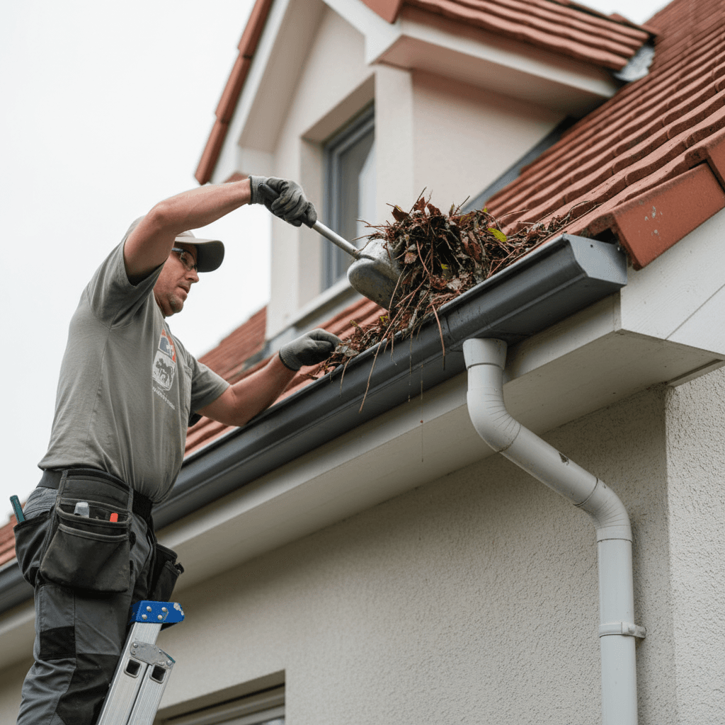 Gutter cleaning